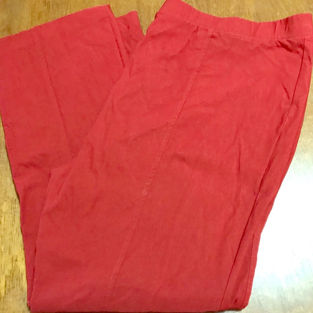 Rust color ankle pants